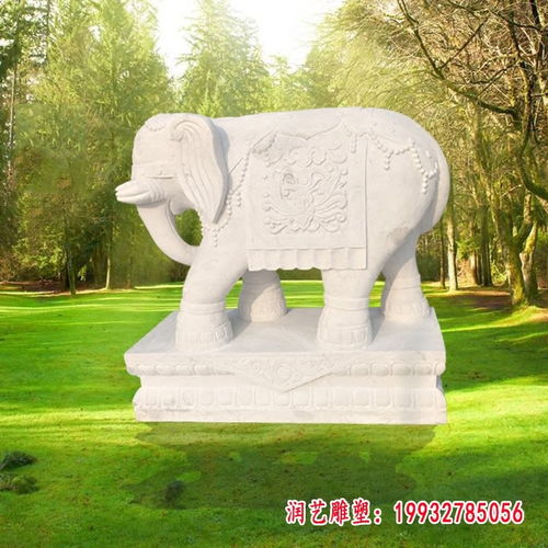 石雕大象的藝術(shù)與工藝 從加工廠到城市步行街
