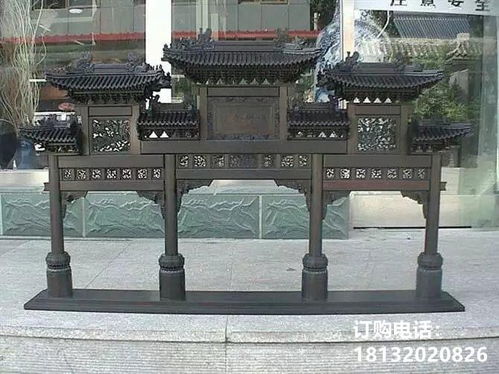 石雕牌坊的藝術與工藝 四平石雕雕塑牌坊加工廠探析