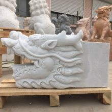 漢白玉噴水龍頭 庭院園林中的流水轉運與藝術裝飾